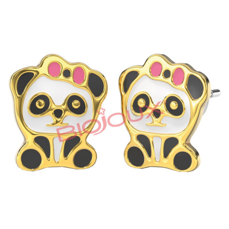 Bjt712 Orecchini Baby Panda Gp