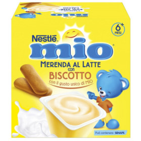 Mio Merenda Latte Bisc4pz 100g