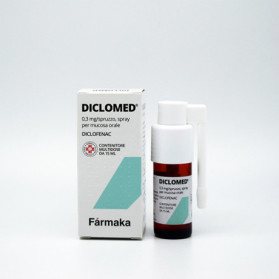 Diclomed Spray 15ml 0,3mg/dose