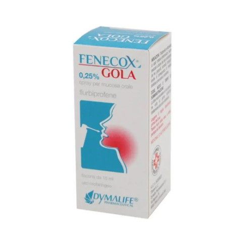 Fenecox Gola Spray 15ml 0,25%
