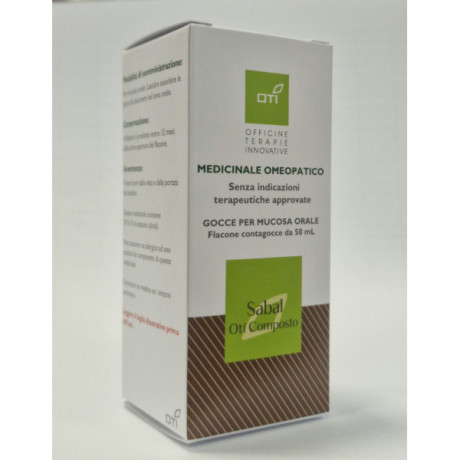 Sabal Oti Comp Uso Orale Gocce 1 Flaconcino 50ml