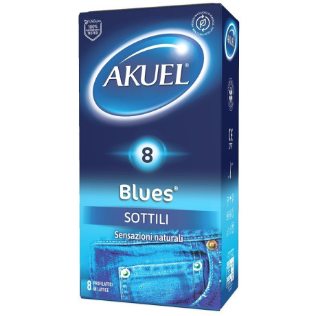 Akuel Blues Sottile 8pz