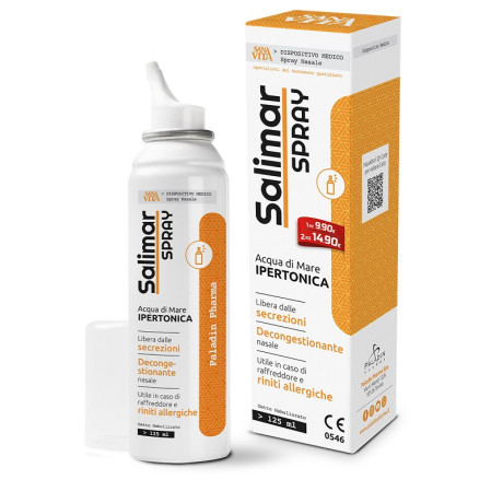 Sanavita Salimar Soluzione Ipertonica 125 ml