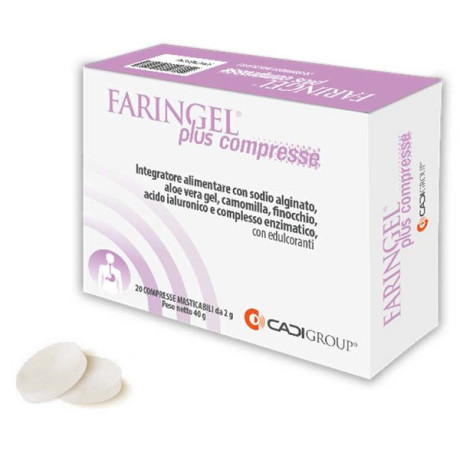 Faringel Plus 20 Compresse Mastic