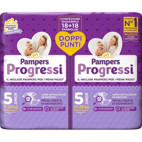 Pampers Prog J Pac Dpp 36pz
