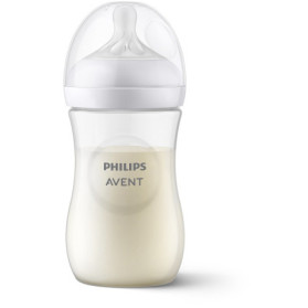 Avent Bib Nat 3,0 Trasp 260ml