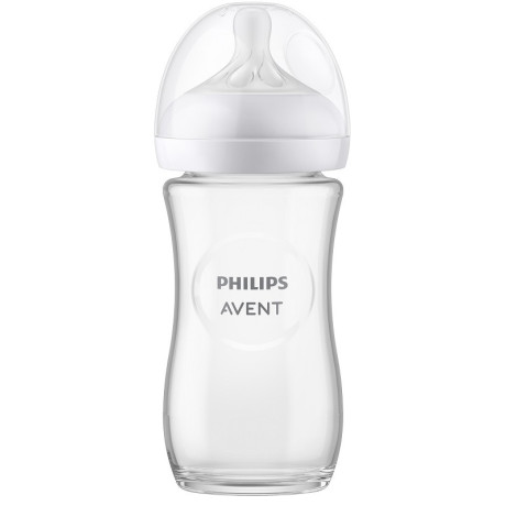 Avent Bib Nat 3,0 Vetro 240ml