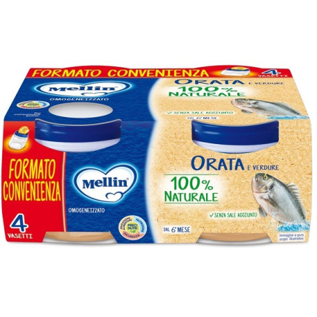 Mellin Omog Orata 4x80g