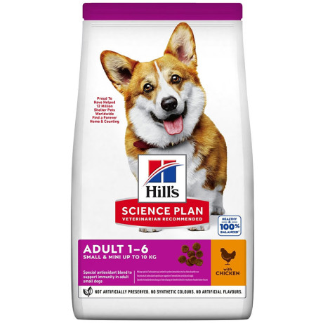 Sp Canine Adulti Sm&min Ckn 300g