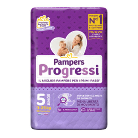 Pampers Prog J 18pz