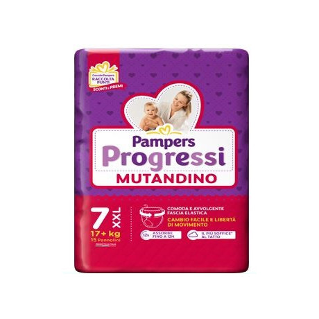 Pampers Prog Mut Xxl 15pz