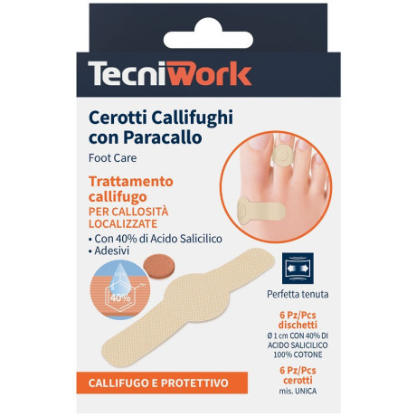Cerotto Callifugo 6+6pz