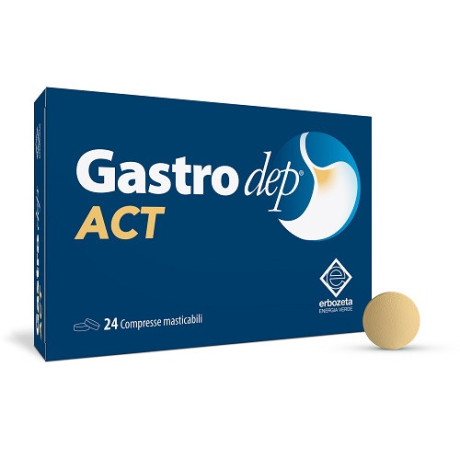 Gastrodep Act 24 Compresse Mastic