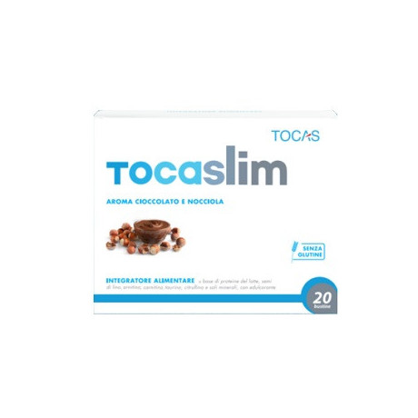 Tocaslim Crema Di Cioccolato E Nocciola 20 Buste Da 18 g