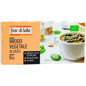 Brodo Vegetale Dado Senza Palma Senza Glutine