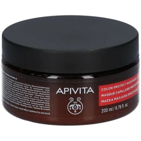 Apivita Hair Mask Col 200ml/19