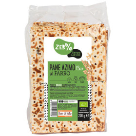 Zero% Glutine Pane Azzimo Farro Bio 200 g