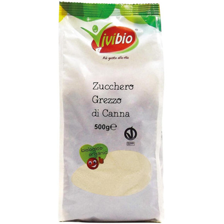 Zucchero Grezzo Di Canna Vivibio 500 g