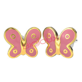 Bjt710 Orecchini Pink Butt Gp