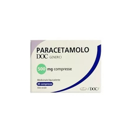 Paracetamolo Doc 30 Compresse 500mg