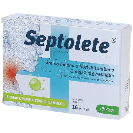 Septolete 16 Pastiglie 3+1mg Lim Fior