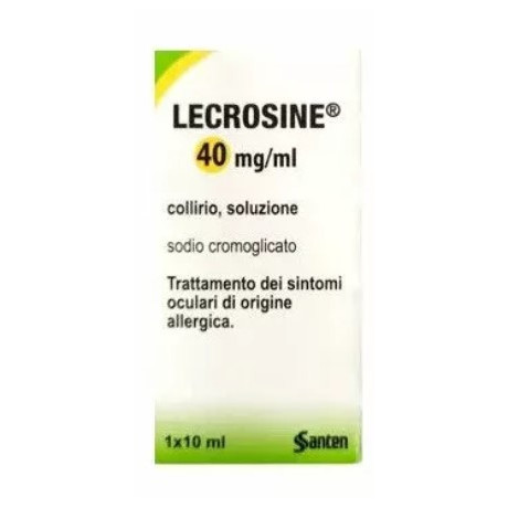 Lecrosine Collirio Flaconcino 10ml 40mg/ml