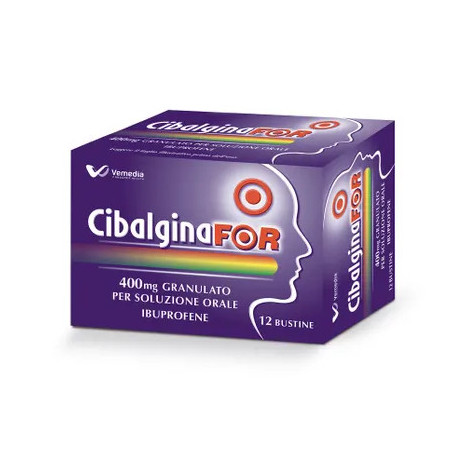 Cibalginafor Uso Orale 12 Bustine 400mg