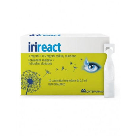 Irireact Collirio 10 Flaconcino 0,5ml