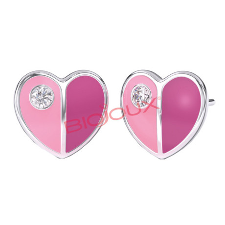 Bjt734 Orecchini Sweetheart Ss