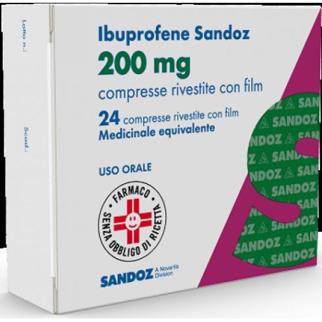 Ibuprofene San 24 Compresse Rivestite 200mg