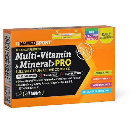 Multi Vitamin&mineral Pro30 Compresse