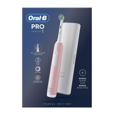 Oralb Pro 1 Rosa Spazz Elet+tc