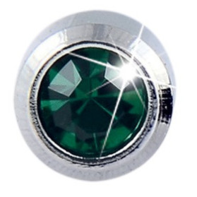 Brillantino 2mm Smeraldo