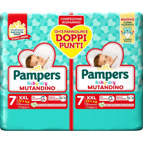 Pampers Bd Mut Duo Dwct Xxl26p