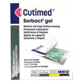 Cutimed Sorbact Gel 7,5x7,5cm