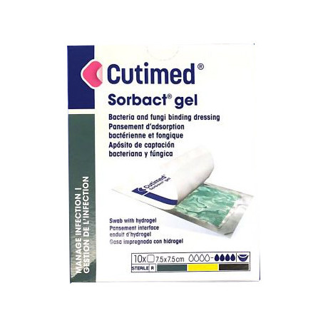 Cutimed Sorbact Gel 7,5x7,5cm