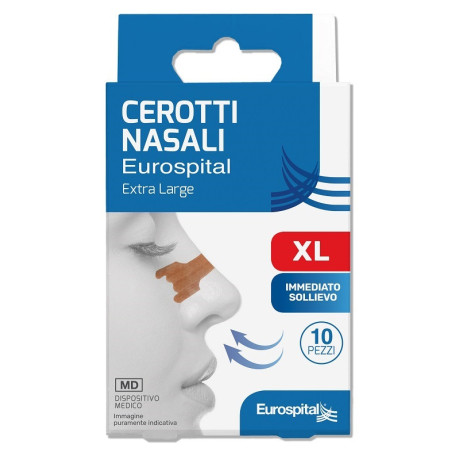 Cerotti Nasali Xl 6,7x2cm 10pz
