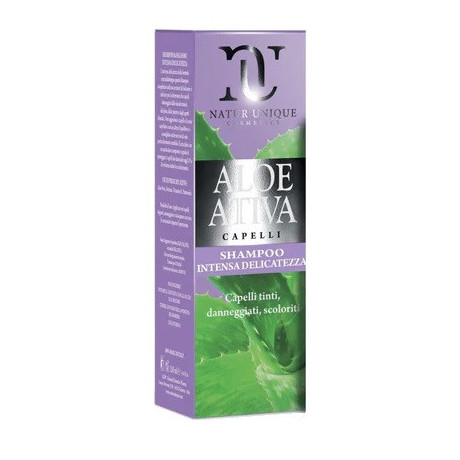 Natur Unique Shampoo Aloe Attiva Intensa Delicatezza 250 ml