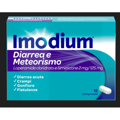 Imodium Diarrea E Meteor 12 Compresse