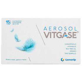 Vitgase Aerosol 15 Flaconcini 25 ml