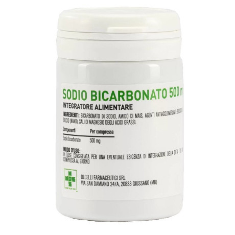 Sodio Bicarbonato 500mg 100 Compresse