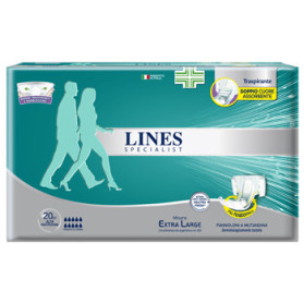 Pannolone A Mutanda Lines Specialist Altaprotezione Xl 20 Pezzi