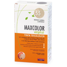 Max Color Vegetal Tinta 33 140ml Biondo Sabbia Luminoso
