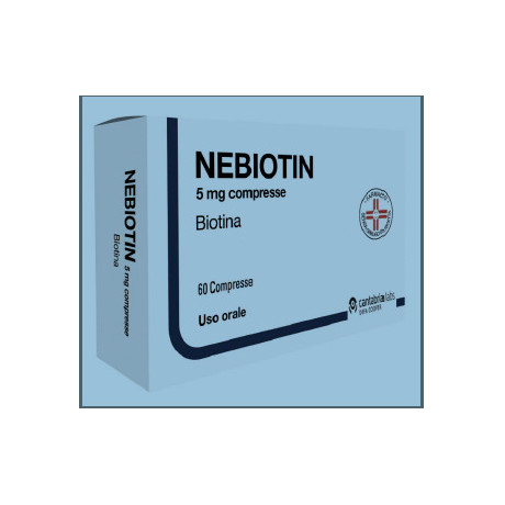 Nebiotin 60 Compresse 5mg