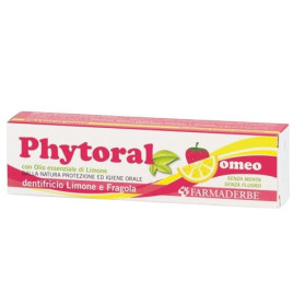 Phytoral Dentifricio Limone Fragola 75 ml