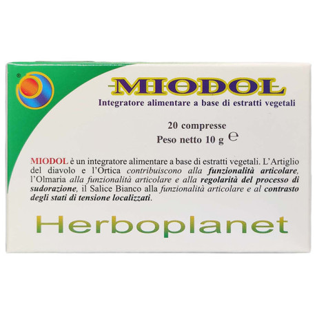 Miodol 20 Compresse Blister 10g