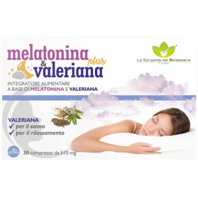 Melatonina Plus Valeriana 30 Compresse