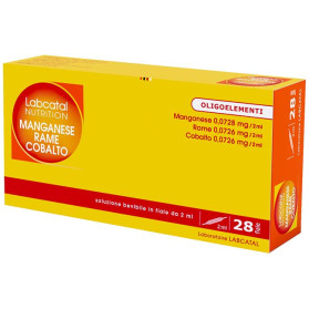 Labcatal Nutrition Mn/cu/co28f