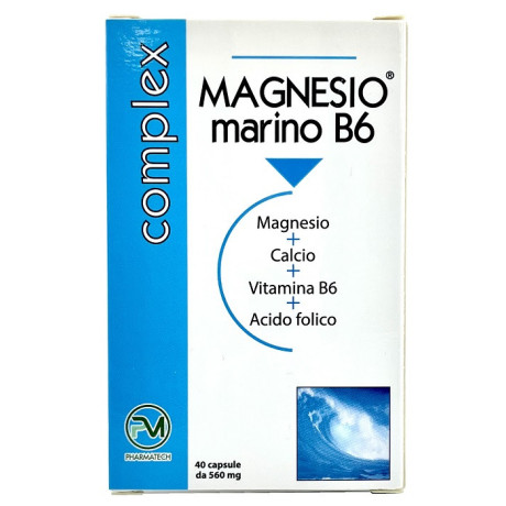 Magnesio Marino B6 40 Capsule
