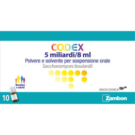 Codex Uso Orale 10 Flaconcino 5 Miliardi 8ml